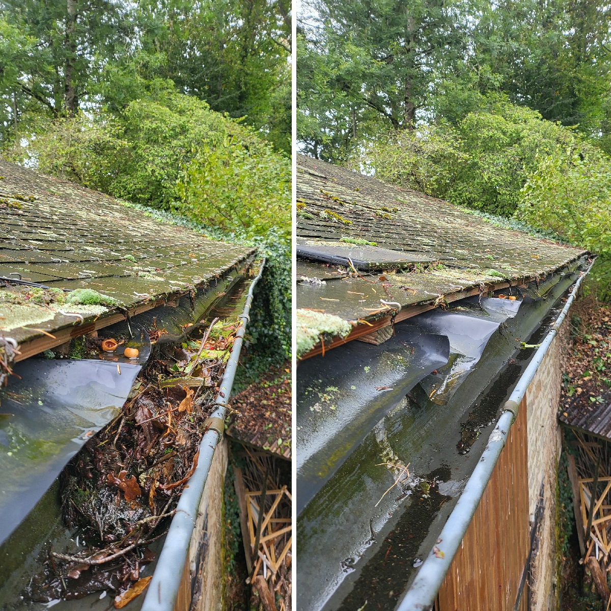 gutter cleaning and repairs